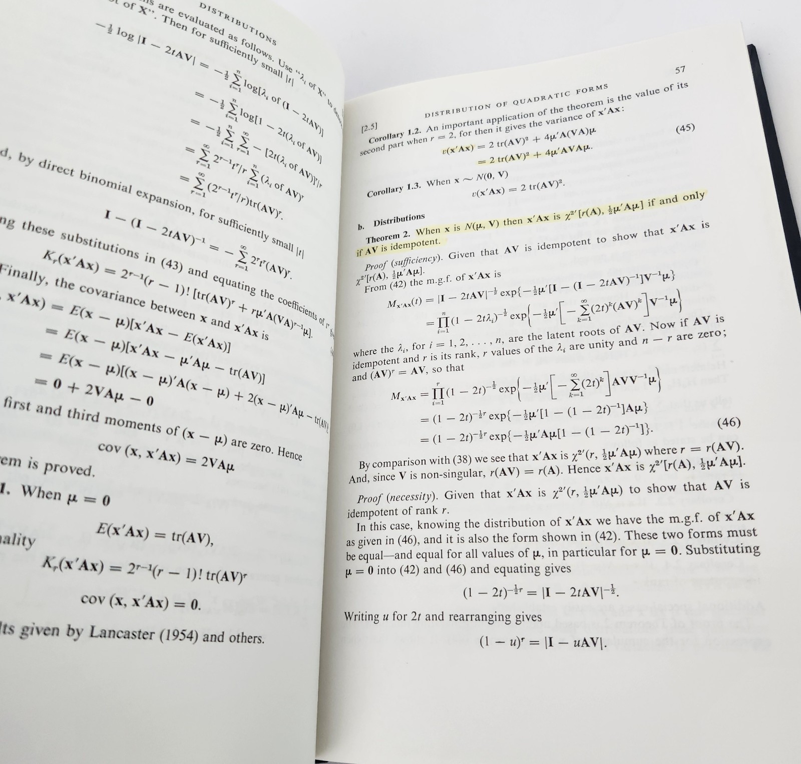 Linear Models by S R Searle 1971 Wiley Series in Probability and Statistics