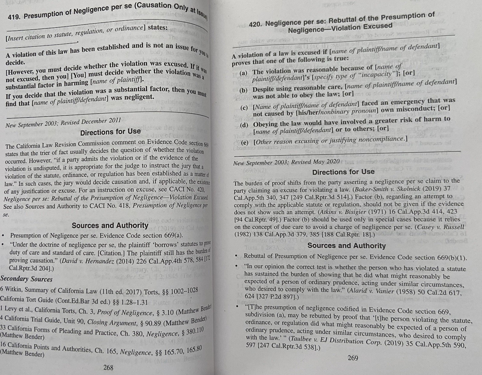 Judicial Council of California Civil Jury Instructions CACI Lexis Nexis 2025