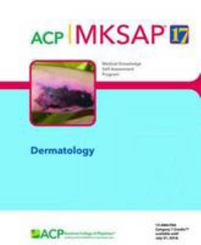 MKSAP; R 17 Dermatology – 1938245202, paperback, MKSAPR, new