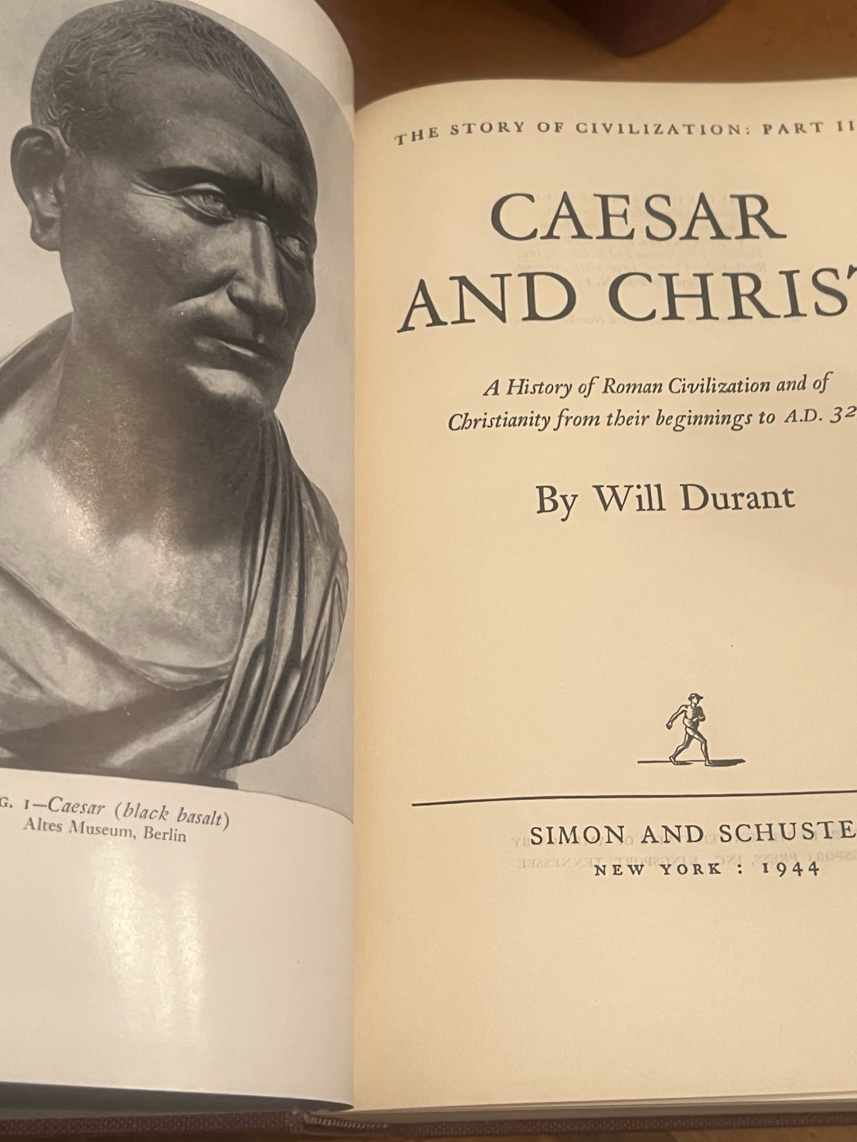 The Story of Civilization, FIRST EDITION 5 Volume Set by Will Durant 1930’s-50’s