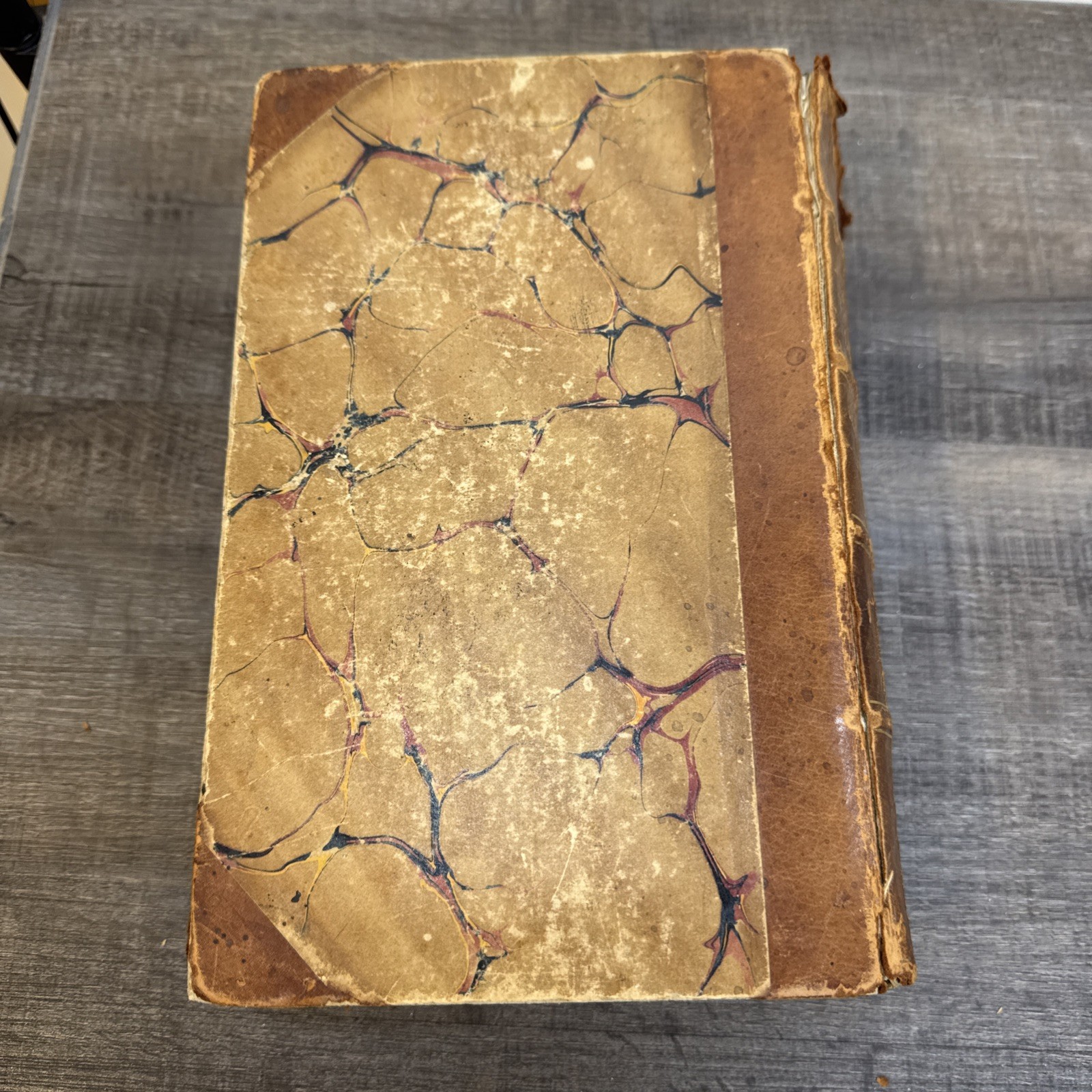 Rare Hebrew & English Lexicon of Old Testament Biblical Chaldee Edward Robinson