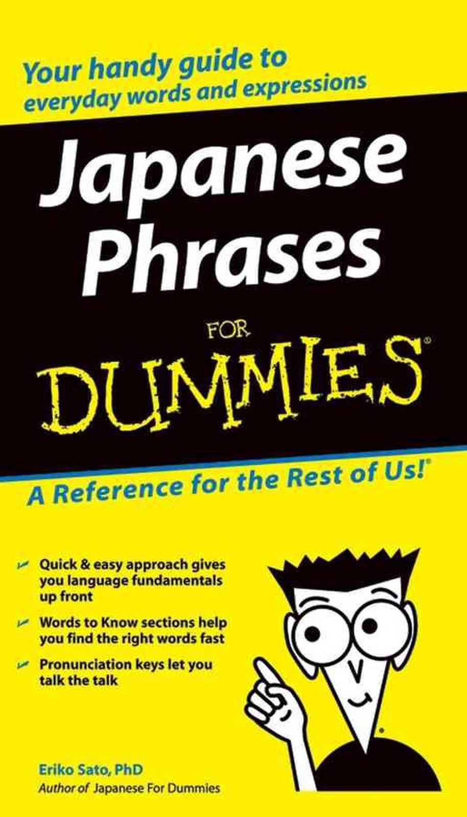 Japanese Phrases For Dummies by Eriko Sato (English) Paperback Book