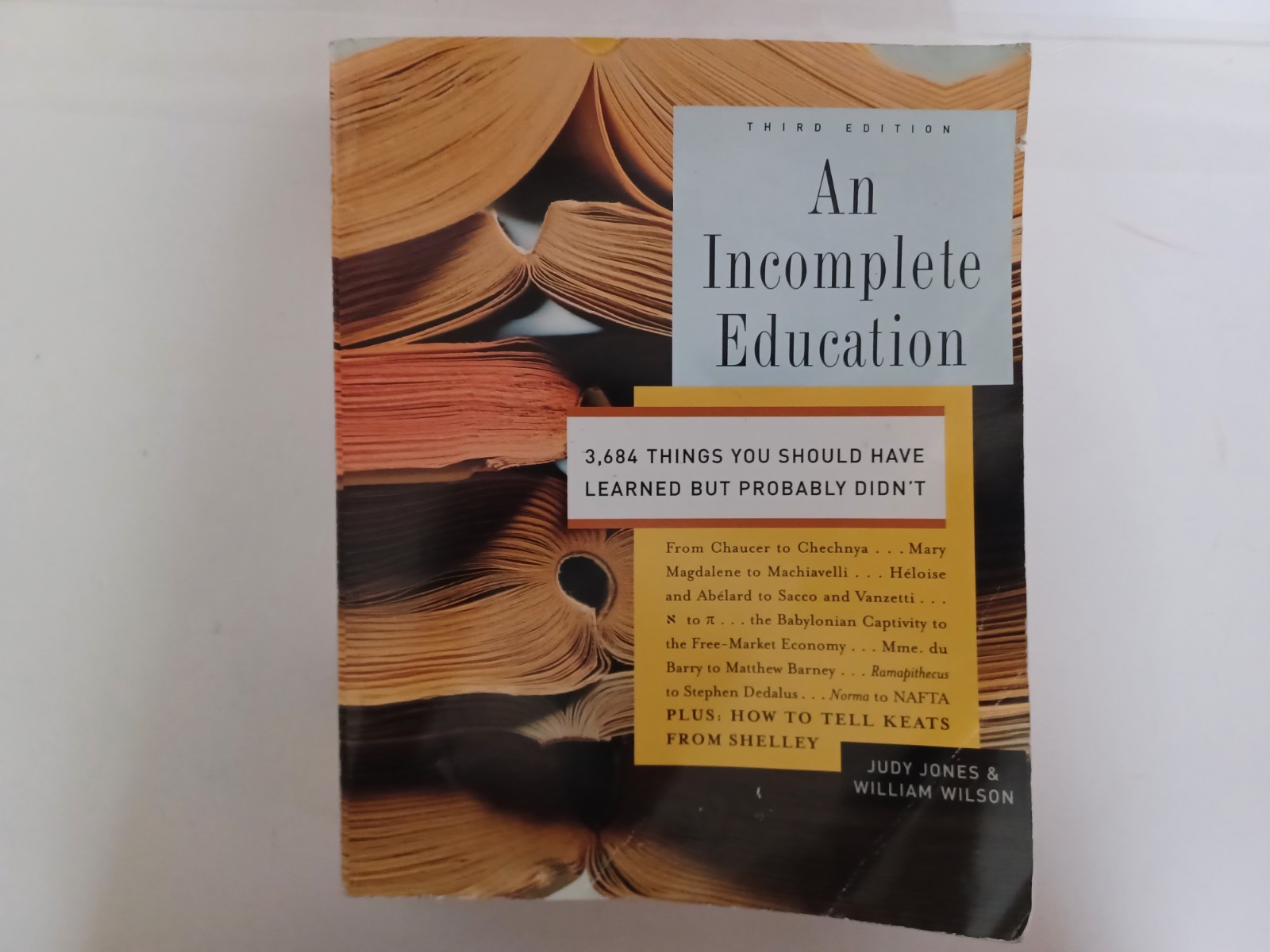An Incomplete Education: 3,684 Things You Should Have Learned but Probabl – GOOD