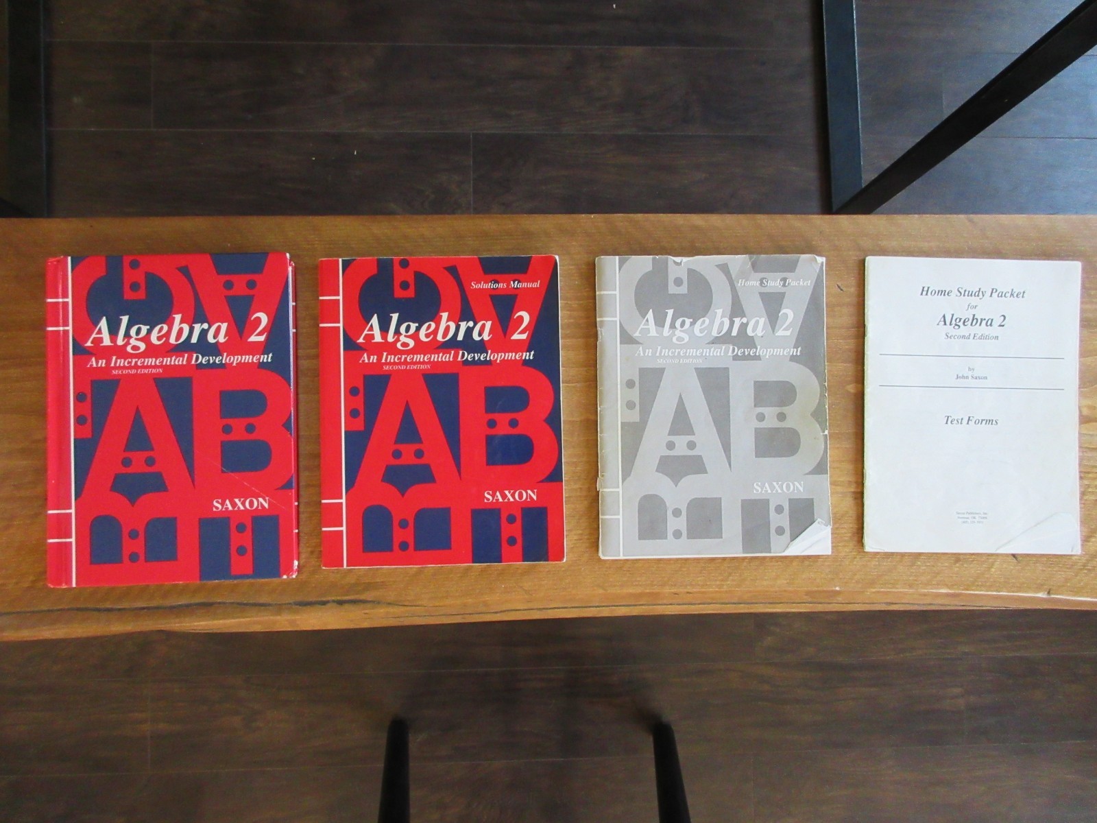 SAXON ALGEBRA 2 2ND EDITION PACKAGE