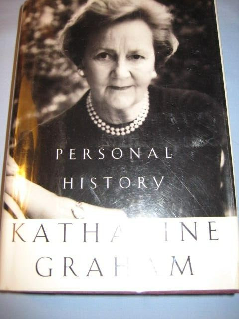 A RARE 1ST EDITION! Personal History by Katharine Graham Knopf (1997) HC w/DJ