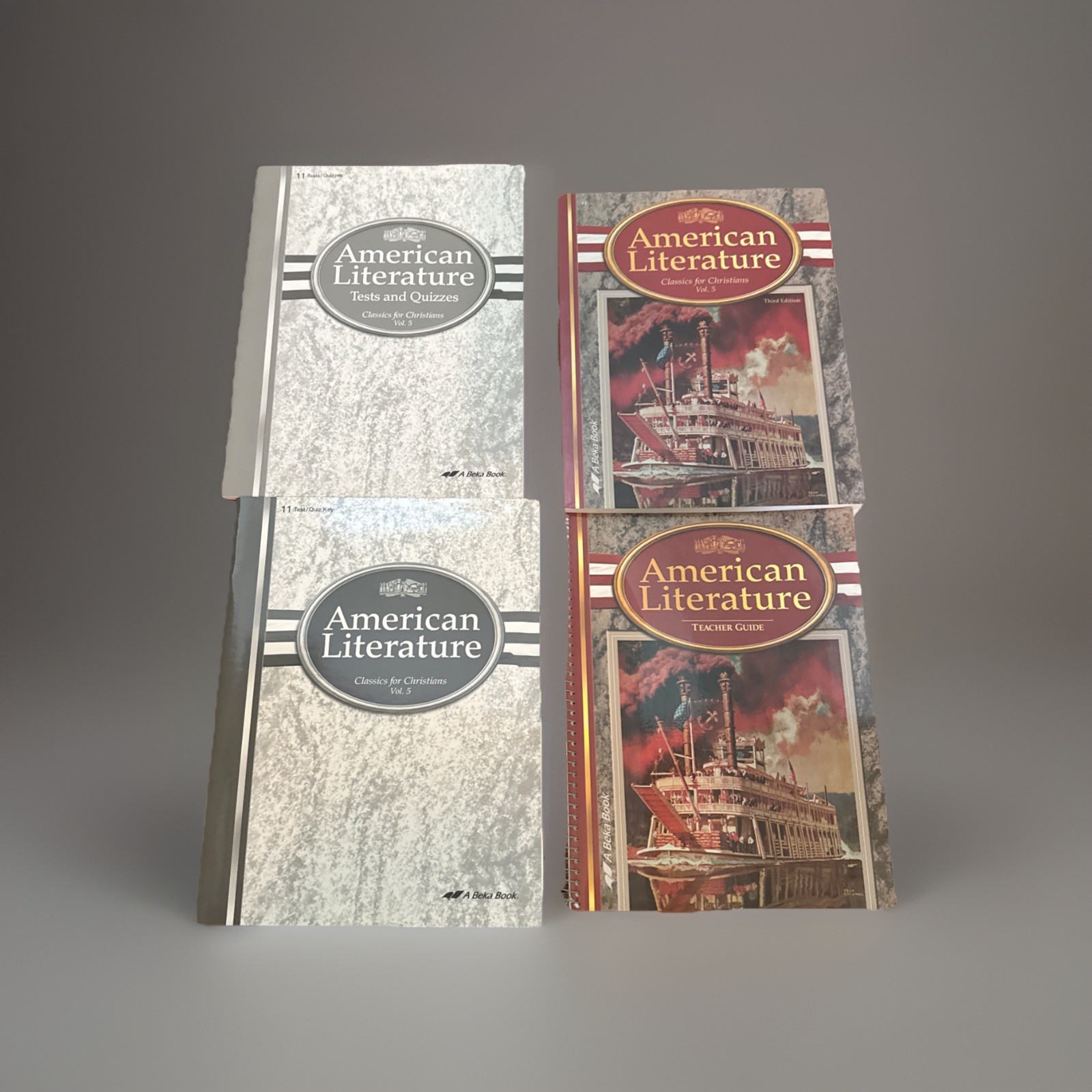 Abeka American Literature 3rd Edition (4 pc Set)